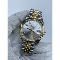 (준비완료/특급배송 )NO.2567/VS공장 롤렉스 데이저스트 41미리 콤비 블랙 실버